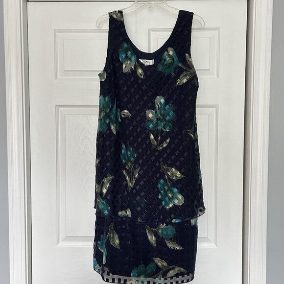 Size 16 Patra Lovely Cocktail Party Wedding Attire Dress Multicolor Cardigan - Picture 5 of 8